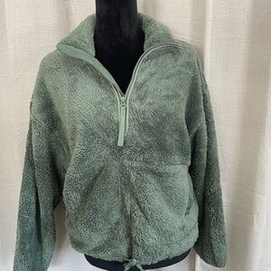 All in Motion Green Fleece Hoodie